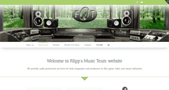 Desktop Screenshot of filippsmusicteam.com